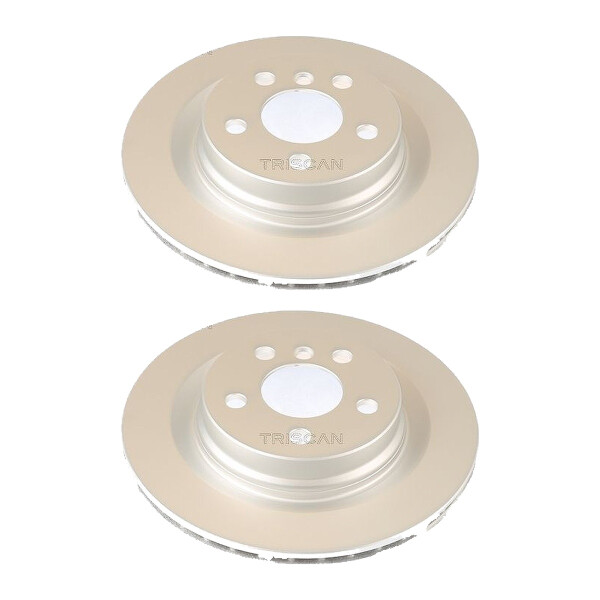 2 Brake Discs vented Ø 300 mm TRISCAN Brake-Expertise for BMW X1 and others