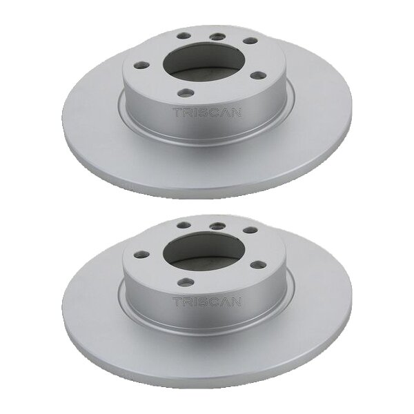2 Bremsscheiben voll Ø 286 mm TRISCAN Bremsen-Expertise für u.a. BMW 3er