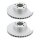 2 Brake Discs vented Ø 324 mm TRISCAN for BMW 8 Series and others