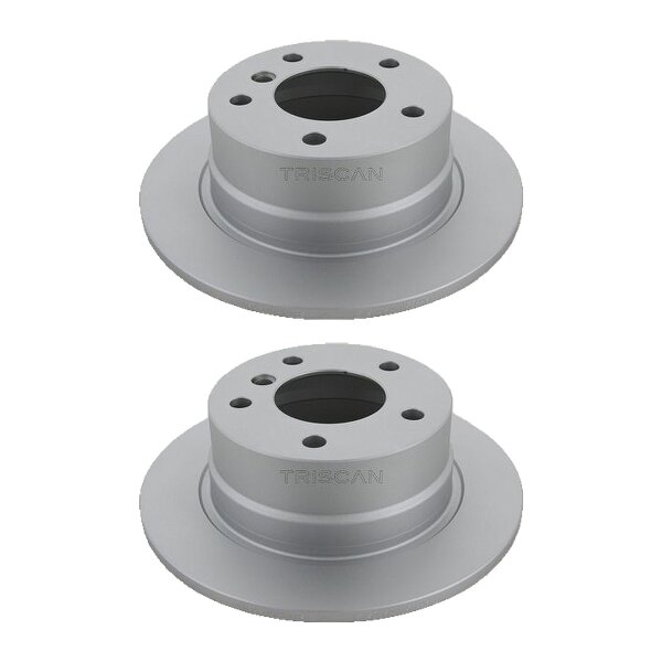2 Bremsscheiben voll Ø 272 mm TRISCAN Bremsen-Expertise für BMW 3er