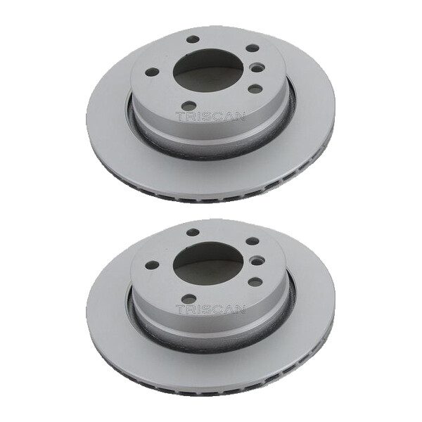 2 Bremsscheiben belüftet Ø 276 mm TRISCAN Bremsen-Expertise für u.a. BMW 3er