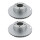 2 Brake Discs vented Ø 296 mm TRISCAN for BMW 5 Series and others