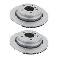 2 Brake Discs vented Ø 298 mm TRISCAN for BMW 5...