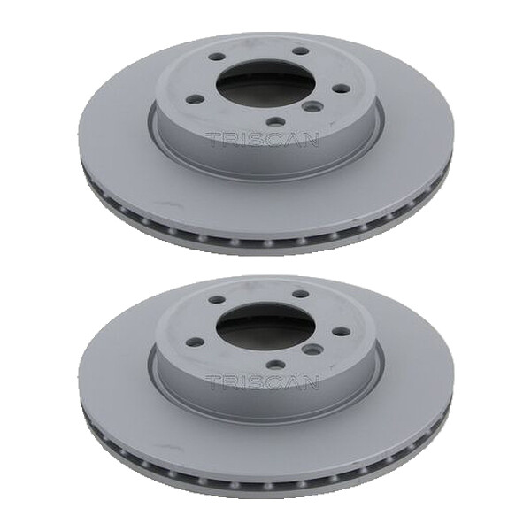 2 Brake Discs vented Ø 300 mm TRISCAN for BMW 3 Series and others