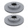 2 Brake Discs vented Ø 300 mm TRISCAN for BMW 3 Series and others