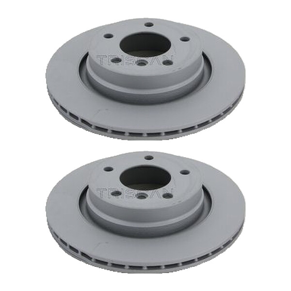 2 Brake Discs vented Ø 294 mm TRISCAN for BMW 3 Series and others