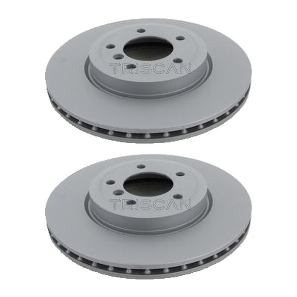 2 Brake Discs vented Ø 325 mm TRISCAN for BMW 3 Series and others