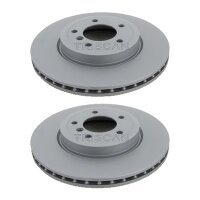 2 Brake Discs vented Ø 325 mm TRISCAN for BMW 3...