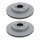 2 Brake Discs vented Ø 325 mm TRISCAN for BMW 3 Series and others