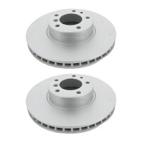 2 Brake Discs vented Ø 324 mm TRISCAN for BMW 5...