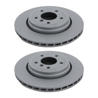 2 Brake Discs vented Ø 320 mm TRISCAN for BMW 3...