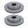 2 Brake Discs vented Ø 320 mm TRISCAN for BMW 3 Series and others