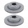 2 Brake Discs vented Ø 320 mm TRISCAN for BMW 5 Series and others