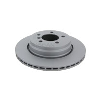 2 Brake Discs vented Ø 324 mm TRISCAN...