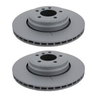 2 Brake Discs vented Ø 345 mm TRISCAN...