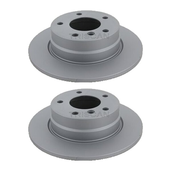 2 Bremsscheiben voll Ø 280 mm TRISCAN Bremsen-Expertise für BMW 1er