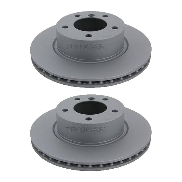 2 Brake Discs vented Ø 292 mm TRISCAN for BMW 1 Series and others
