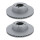2 Brake Discs vented Ø 300 mm TRISCAN for BMW 3 Series and others