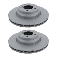 2 Brake Discs vented Ø 330 mm TRISCAN for BMW 3...