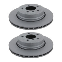 2 Brake Discs vented Ø 320 mm TRISCAN...