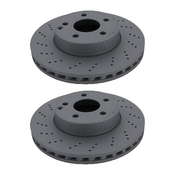 2 Brake Discs vented Ø 294 mm TRISCAN Brake-Expertise for BMW 3 Series