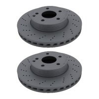 2 Brake Discs vented Ø 294 mm TRISCAN...