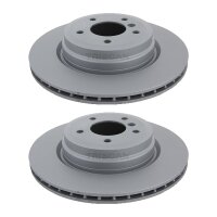 2 Brake Discs vented Ø 336 mm TRISCAN for BMW 3...
