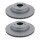 2 Brake Discs vented Ø 336 mm TRISCAN for BMW 3 Series and others