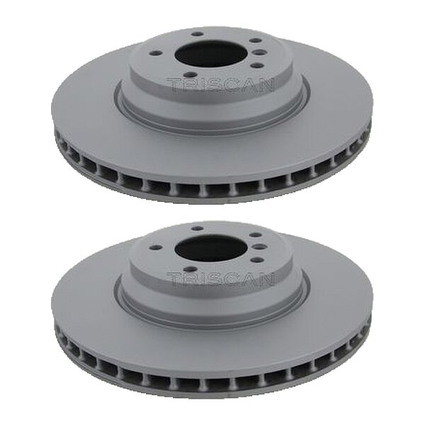 2 Bremsscheiben belüftet Ø 348 mm TRISCAN Bremsen-Expertise für u.a. BMW 3er