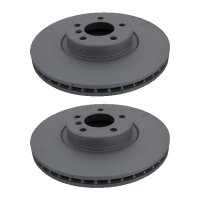 2 Bremsscheiben belüftet Ø 348 mm TRISCAN...