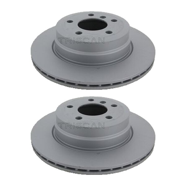 2 Brake Discs vented Ø 320 mm TRISCAN Brake-Expertise for BMW X5 and others