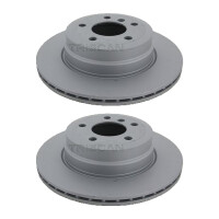 2 Brake Discs vented Ø 320 mm TRISCAN...