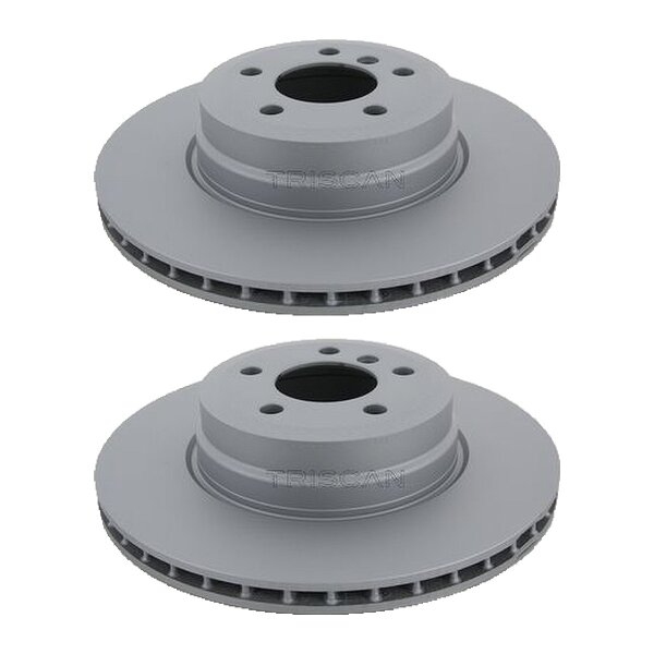 2 Bremsscheiben belüftet Ø 345 mm TRISCAN Bremsen-Expertise für u.a. BMW X6
