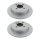 2 Bremsscheiben voll Ø 259 mm TRISCAN Bremsen-Expertise für u.a. MINI