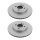 2 Brake Discs vented Ø 280 mm TRISCAN Brake-Expertise for MINI and others