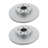 2 Brake Discs full Ø 281 mm TRISCAN suitable for...