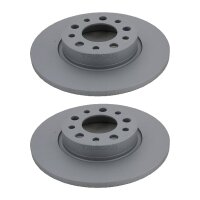 2 Bremsscheiben voll Ø 278 mm TRISCAN...