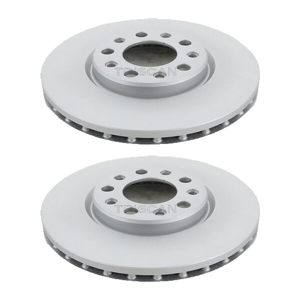 2 Bremsscheiben belüftet Ø 281 mm TRISCAN passend für u.a. FIAT 500X