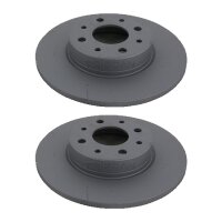 2 Bremsscheiben voll Ø 251 mm TRISCAN...