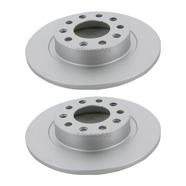 2 Bremsscheiben voll Ø 264 mm TRISCAN für u.a. ALFA ROMEO GIULIETTA