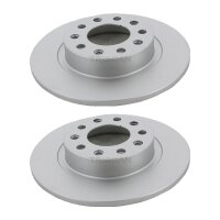 2 Bremsscheiben voll Ø 264 mm TRISCAN für...