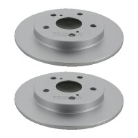 2 Bremsscheiben voll Ø 259 mm TRISCAN...