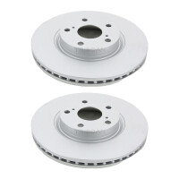 2 Brake Discs vented Ø 295 mm TRISCAN for TOYOTA...