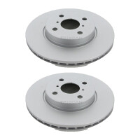 2 Bremsscheiben belüftet Ø 258 mm TRISCAN...