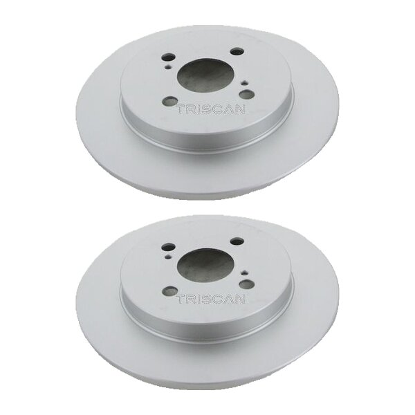 2 Bremsscheiben voll Ø 259 mm TRISCAN Bremsen-Expertise für u.a. TOYOTA IQ