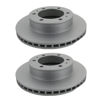 2 Brake Discs vented Ø 297 mm TRISCAN...