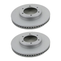 2 Brake Discs vented Ø 285 mm TRISCAN for TOYOTA...