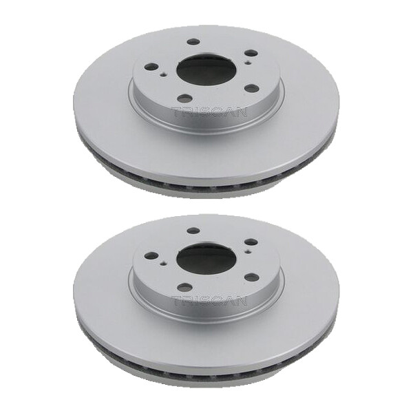 2 Bremsscheiben belüftet Ø 277 mm TRISCAN für u.a. TOYOTA AURIS
