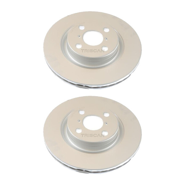2 Bremsscheiben belüftet Ø 280 mm TRISCAN für u.a. TOYOTA YARIS