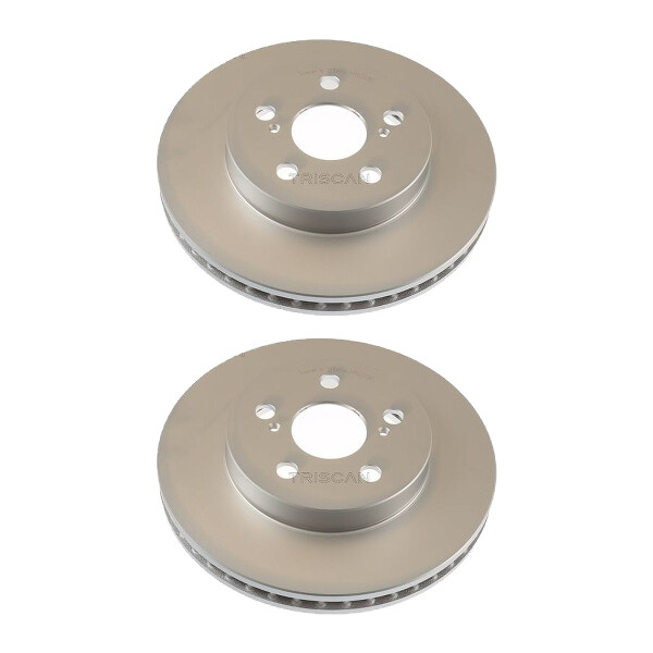 2 Bremsscheiben belüftet Ø 255 mm TRISCAN für u.a. TOYOTA PRIUS
